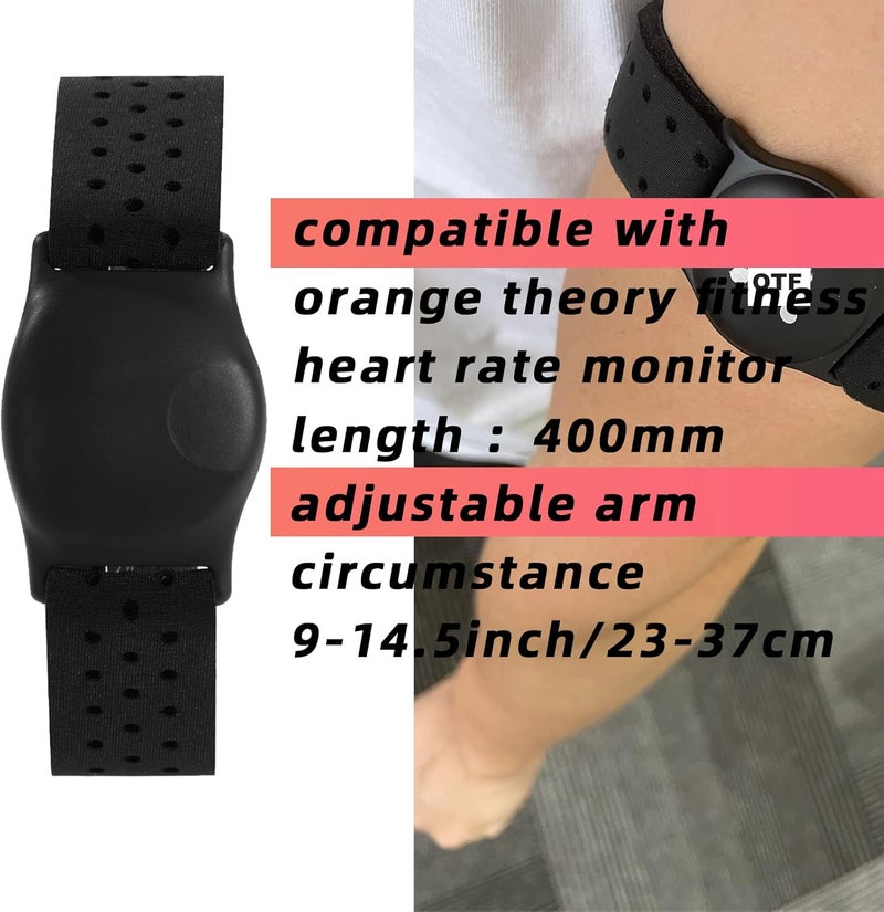 Fitcent Replacement Armband Strap Compatible with OTF, OTF Burn, Orange Theory Fitness, OT Beat Heart Rate Monitor Band… - Image 2